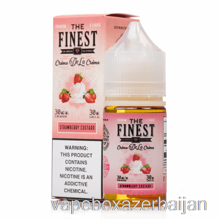 Vape Box Azerbaijan Strawberry Custard - The Finest Cr